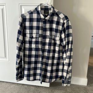 I Crew Midwieight flannel shirt